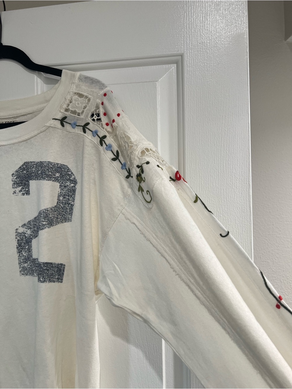 We the Free embroidered long sleeve top - Picture 3 of 5